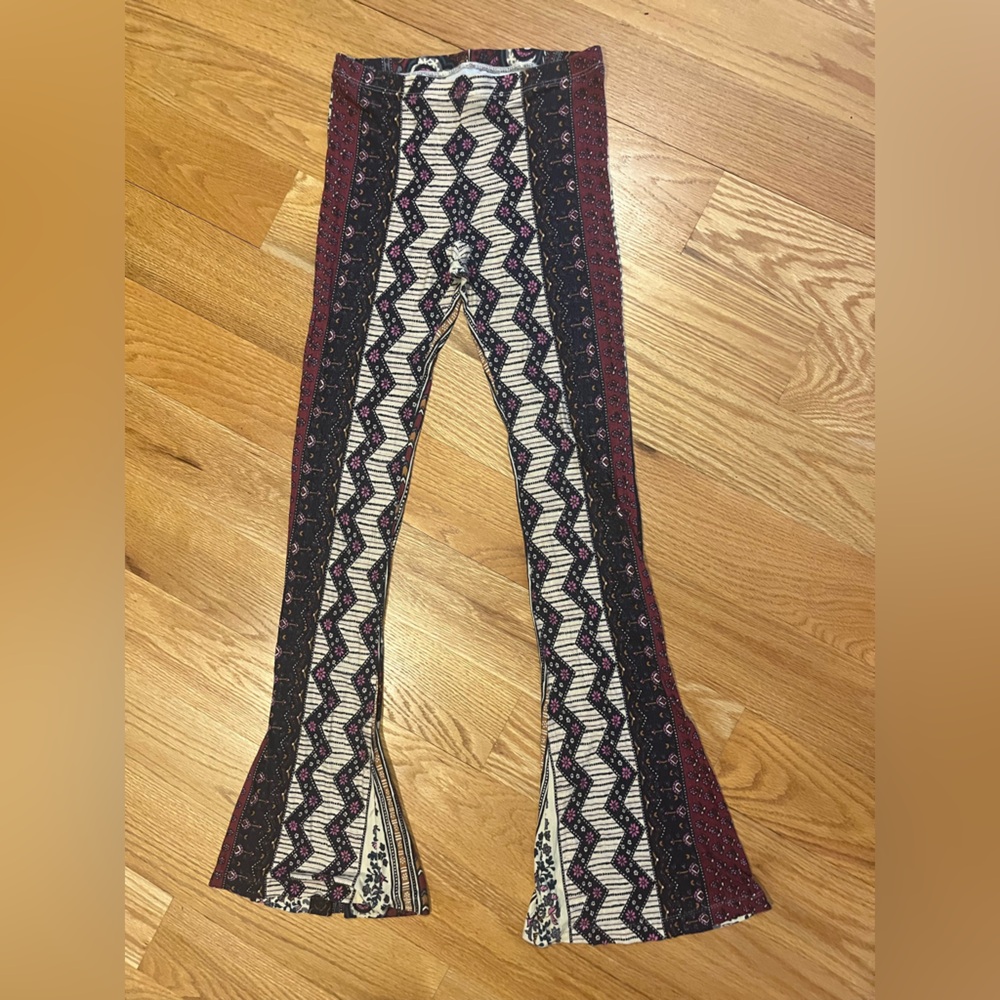 Free People Novella Royale Bell Bottom Legging Pants